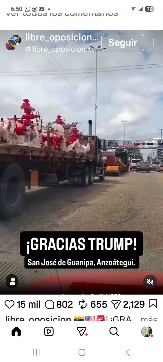 homeroboscan's tweet image. El petróleo brota otra vez...Y las mañanas de Zulia, Anzoategui, Monagas, etc. despiertan con el bullicio alegre de autobuses repletos de trabajadores que van hacía los campos de pozos, a sacar petróleo, a ganar dólares, a abrir el grifo que cerraron los chavistas hambreadores.
