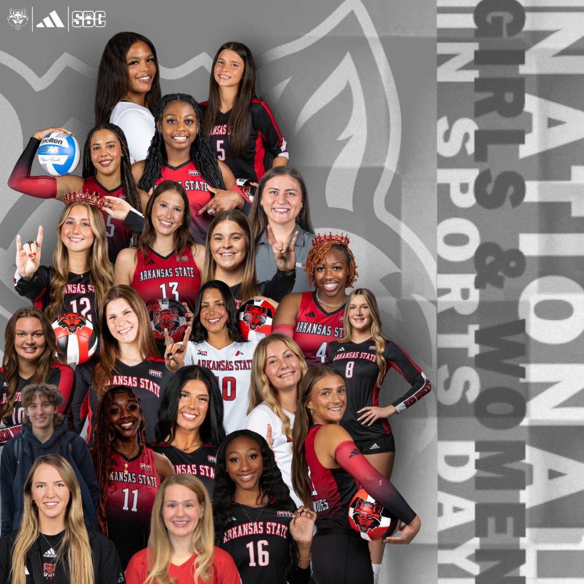 Arkansas State Volleyball 🏐 tweet media