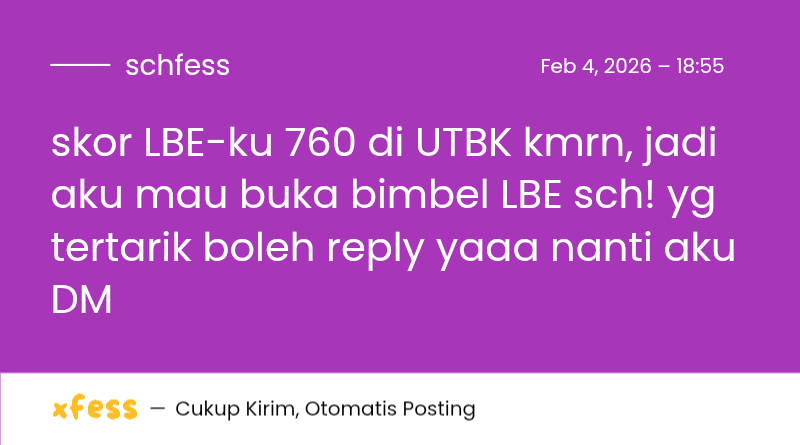 Schoolfess tweet media