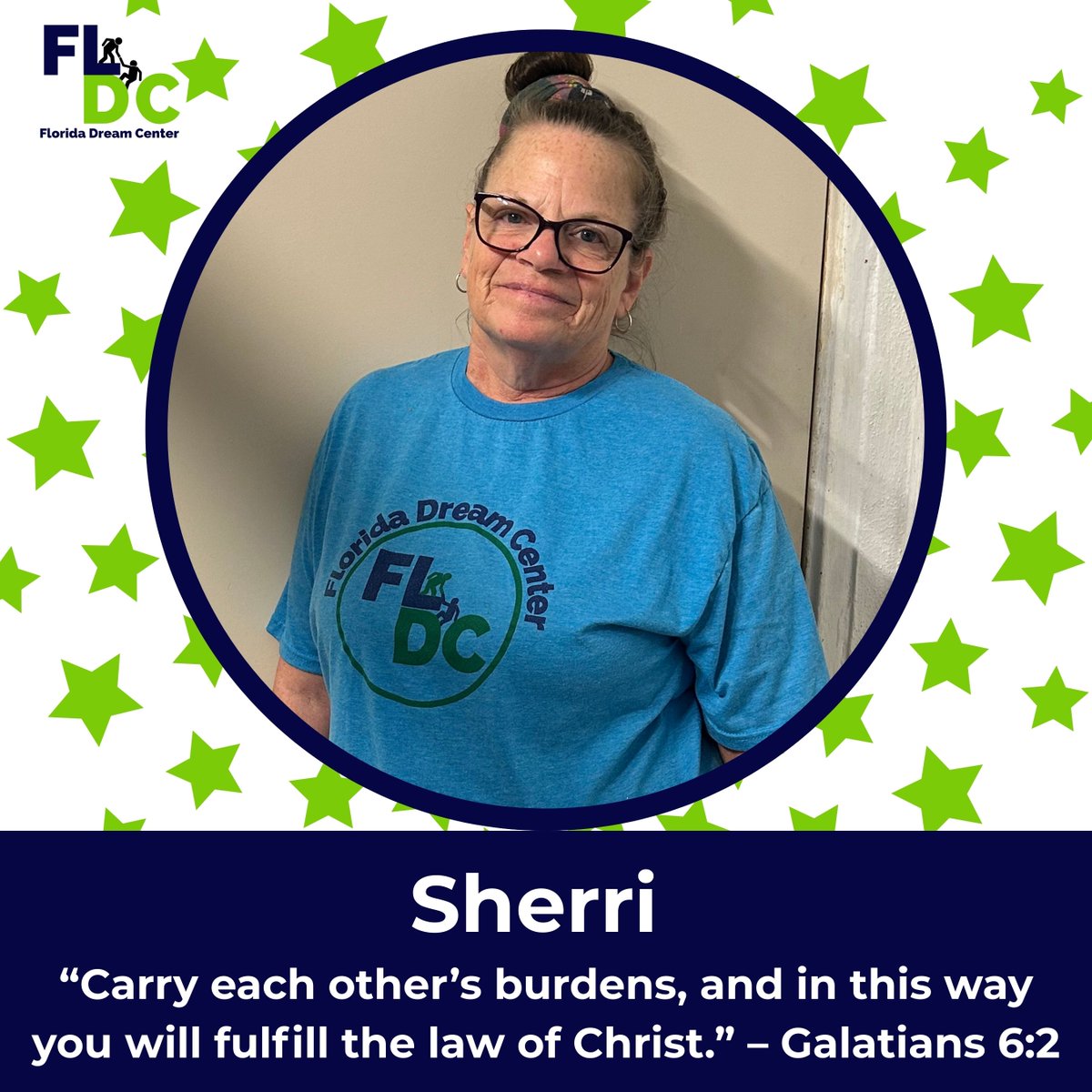 💛 Volunteer Testimony: Sherri’s Story 💛
Sherri has been volunteering with the Florida Dream Center since the very first day, and her heart for people shines through everything she does. She loves meeting individuals, hearing their stories, and seeing the smiles that food.