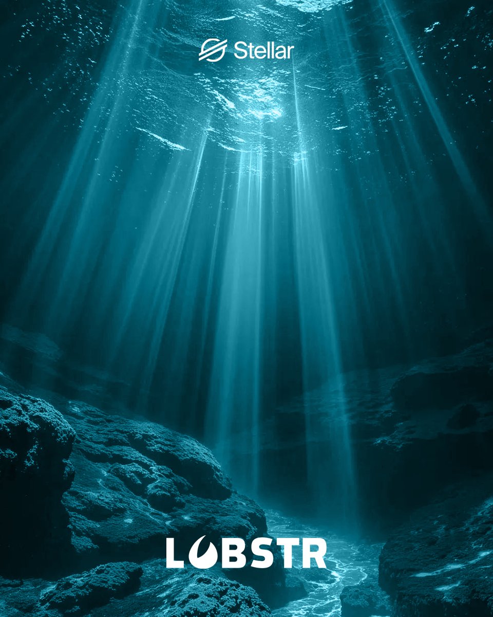 lobstr's tweet photo. Welcome to our world.

Deep. Secure. Home. 🦞🩵 https://t.co/SP5oCSobjc