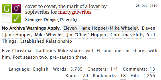 MilevenFics's tweet photo. #MilevenFicRec
cover to cover, the mark of a lover
by sophwrites
https://t.co/YiZzlpAJLx
#OneShot #PostS2 #Fluff https://t.co/VIOd3M9VVg