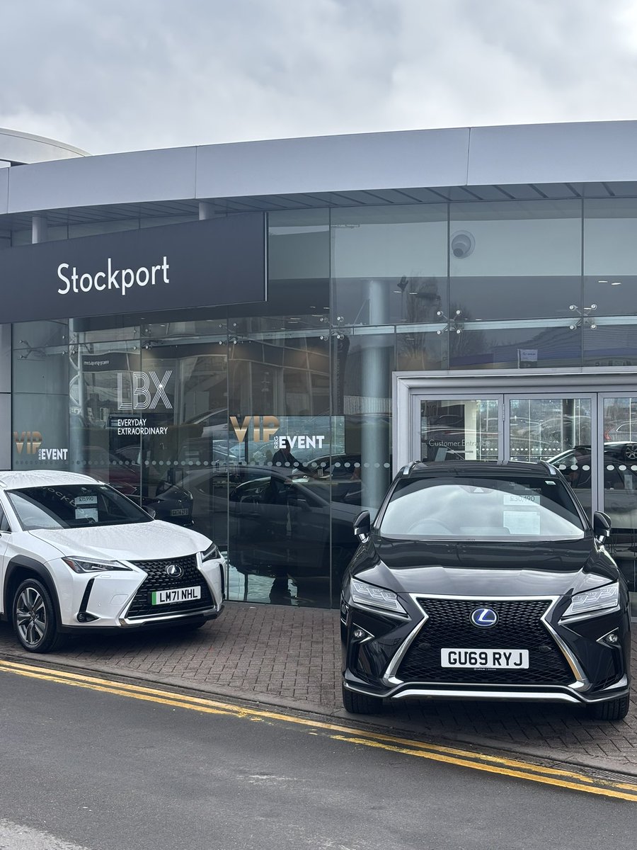 AMurrayGolf's tweet image. Unbelievable service....again! Thx Ben and co @LexusStockport @LexusUK #1stclass