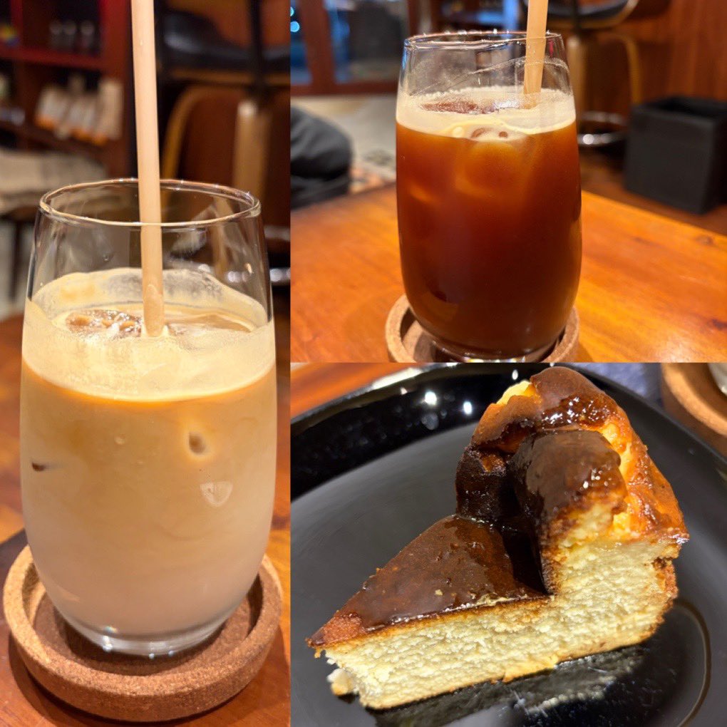 arainami0723's tweet photo. 八王子駅にある自家焙煎のスペシャルティコーヒーと自家製スイーツが楽しめる
【LAMP COFFEE 】☕️

アイスカフェラテもアイスコーヒーも
バスクチーズケーキも美味しい💕

オシャレで落ち着いた
雰囲気の店内は居心地良き✨

#LAMPCOFFEE #八王子カフェ #八王子
#カフェ巡り #カフェ #Caffe  #가페 https://t.co/xmKZnPOWld