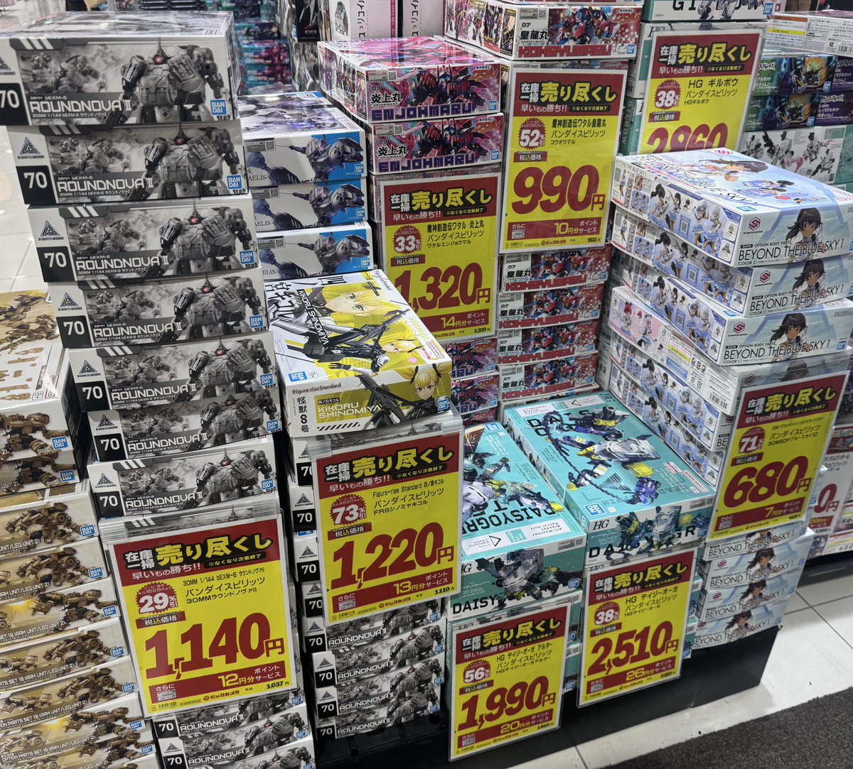 30MSは手足の再販が圧倒的に足りないから需要はあるだろうとは思う 昔