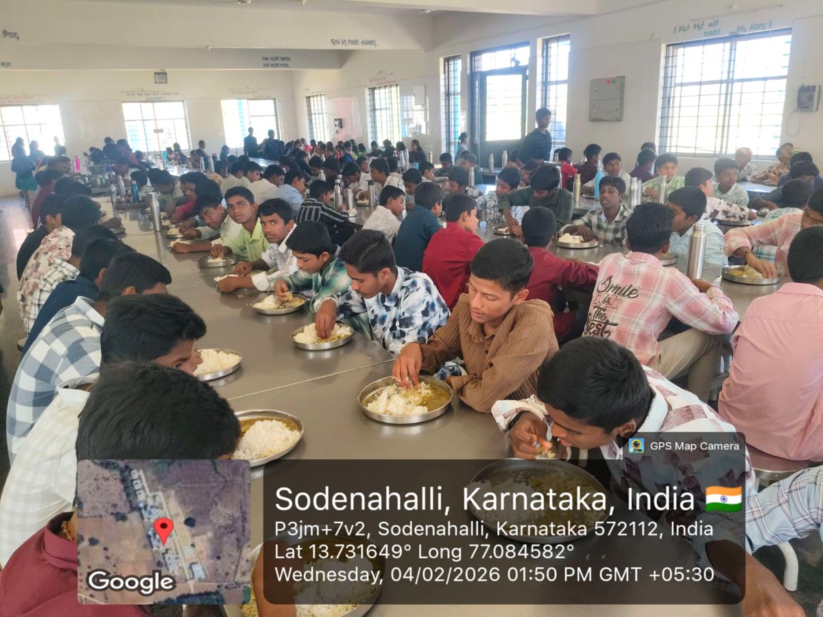 school_ambedkar's tweet photo. 04-02-2026 afternoon lunch https://t.co/KcCXdcwCGQ