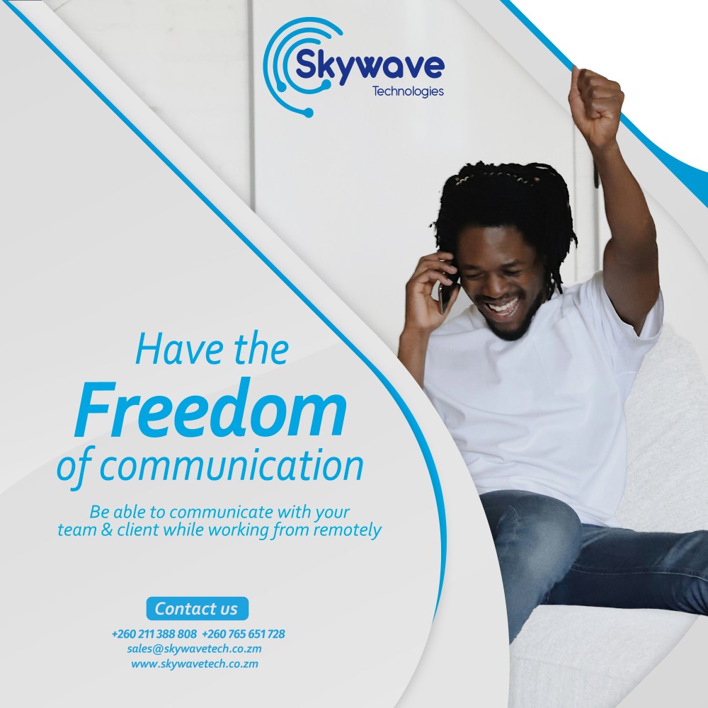 SkywaveTech's tweet photo. 𝗗𝗶𝗱 𝗬𝗼𝘂 𝗞𝗻𝗼𝘄? 
Freedom of Communication drives every successful business! Skywave Technologies breaks barriers with Call Centre &amp; Cloud PBX solutions for seamless, customer-focused operations.
WhatsApp +260765651728 | sales@skywavetech.co.zm
#FreedomOfCommunication https://t.co/hOKok3DKVc