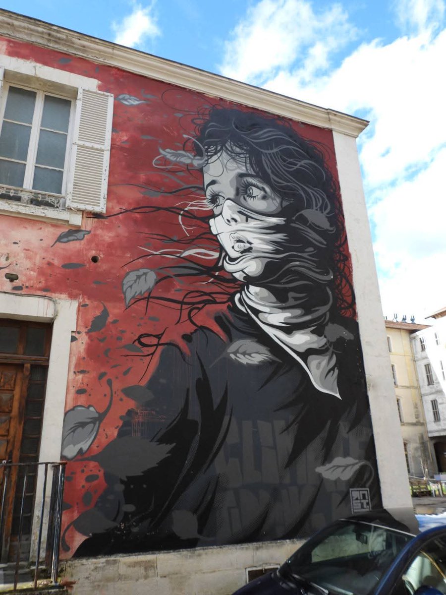 PatrickFavrel's tweet photo. #StreetArt in #France #Bergerac by #RNST 2023 https://t.co/t5Chgci3Fa