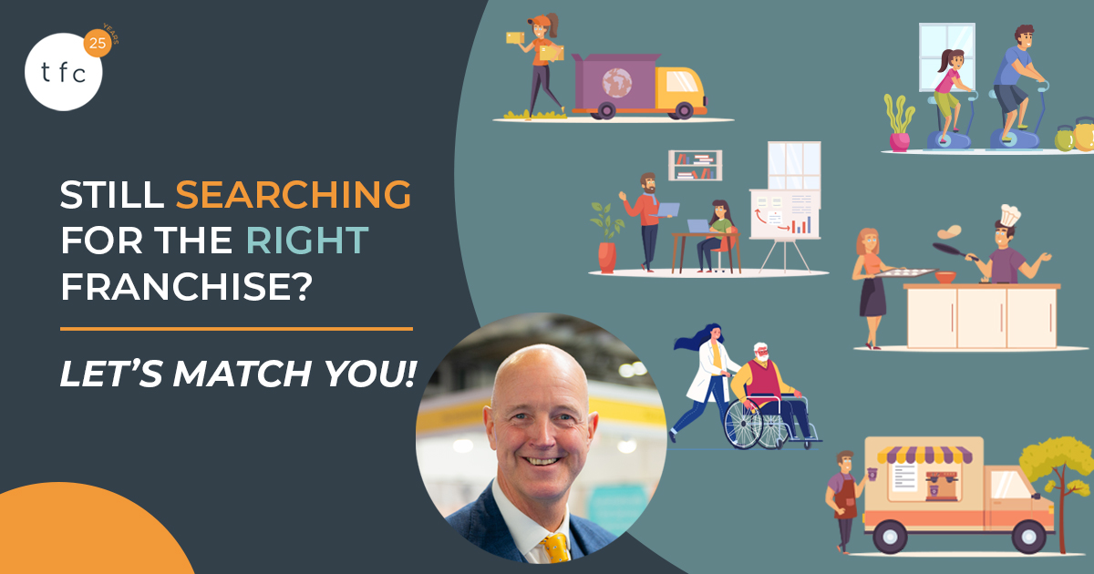 At Olympia last week? Still not found your perfect franchise yet? Our FREE matchmaker service connects you with franchises that fit your goals, budget &amp; lifestyle, from F&amp;B to home services &amp; beyond. franchiseabc.co.uk