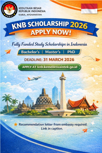 📢The Government of the Republic of Indonesia Kemitraan Negara Berkembang (KNB) Scholarship 2026>>>afterschoolafrica.com/95613/indonesi…

❓This prestigious and fully funded scholarship program is offered to qualified international students from developing countries to pursue undergraduate,
