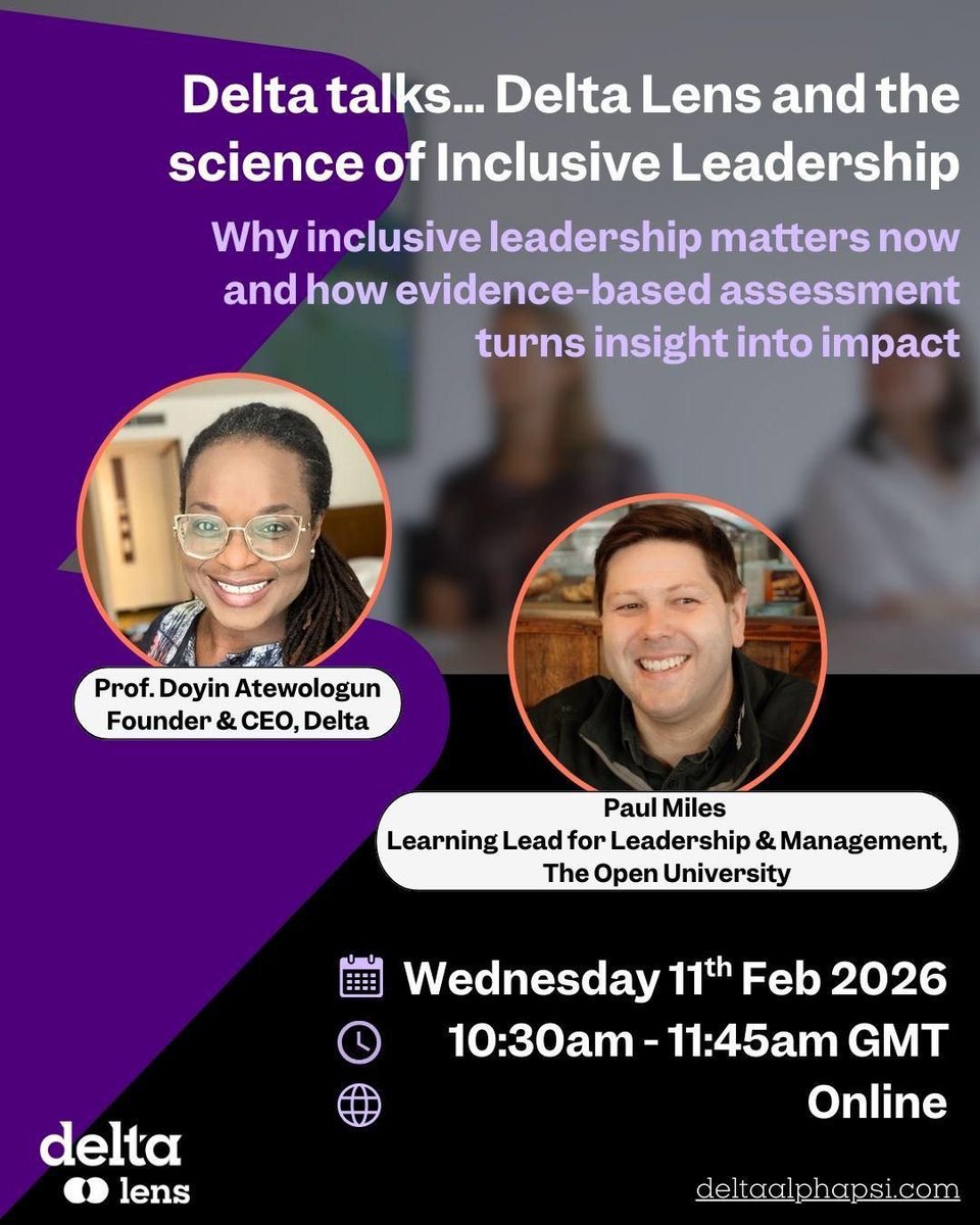 ReachSociety10's tweet image. IF TIME IS KIND…. free leadership webinar 💻 🎧 details below 👇🏾 REGISTER HERE 👉🏾 eventbrite.co.uk/e/delta-talksd… #BuildingConnections