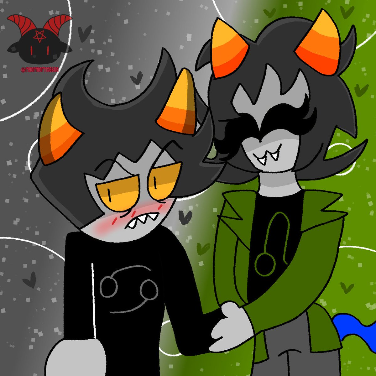 peachypopva's tweet photo. The sillies
#napeta #karkatvantas #karkat #nepkat #homestuck #homestucktwt #hstwt https://t.co/1hT3Tfz6nv