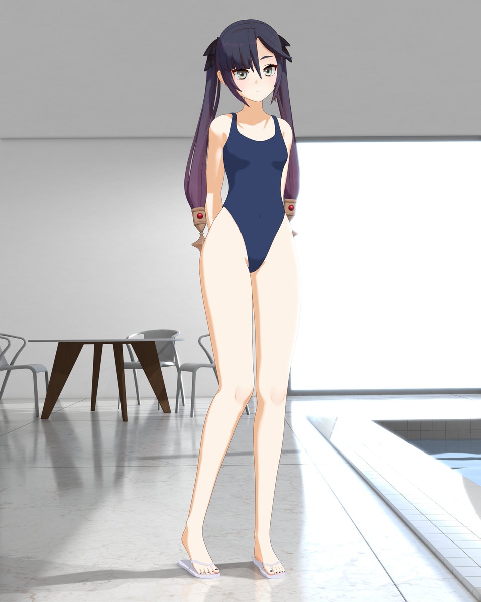 #GenshinImpact #MonaMegistus #swimsuit