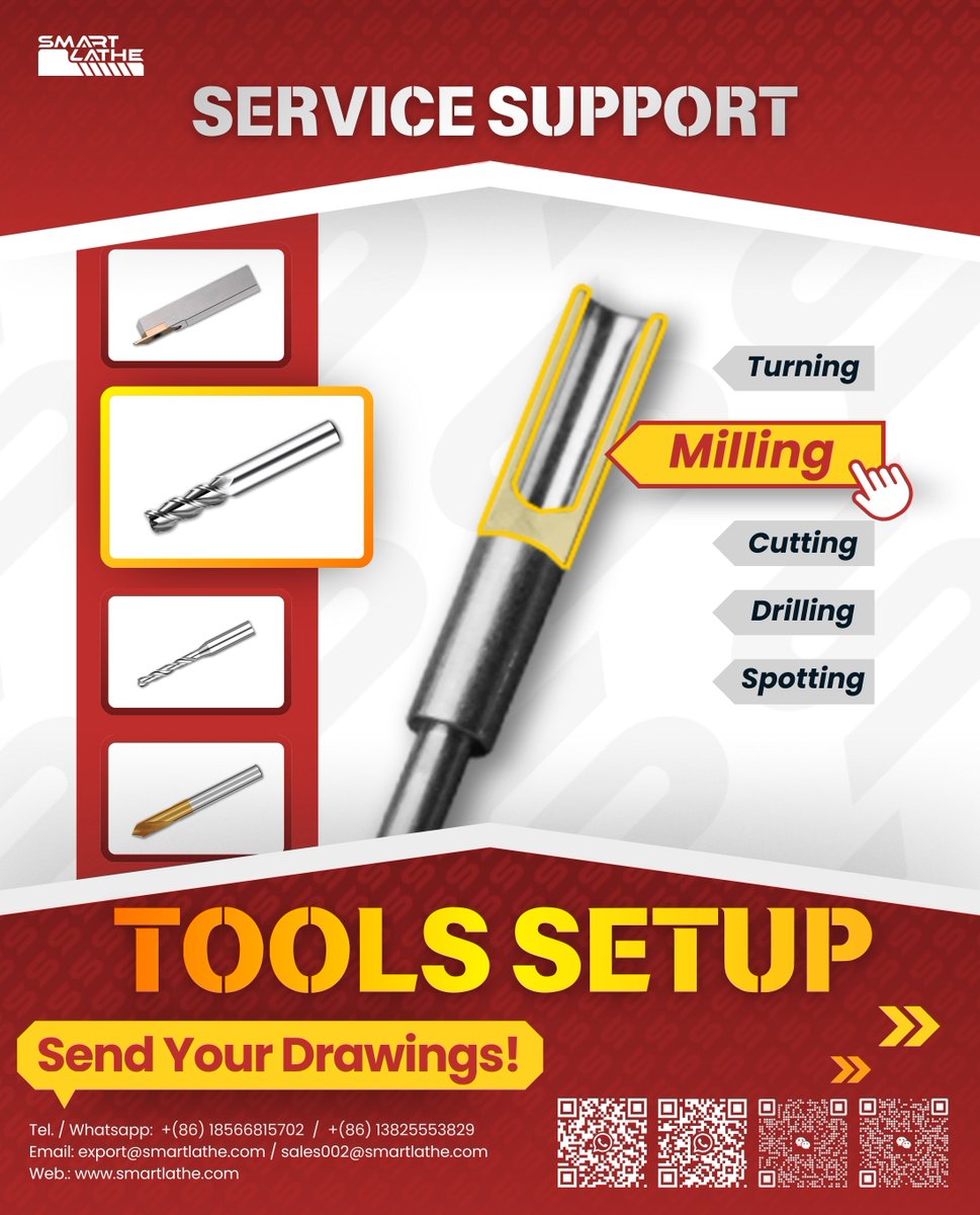 smartlathe's tweet image. February Promo: SW-06 Swiss Type CNC Lathe

Compact. Powerful. Ready to work for you.
We help you handle the prep work, so you can focus on making parts:
👉 Ready to simplify your workflow:
smartlathe.com/sw-series/sw-06

#SwissType #CNCLathe #Machining #Programs #Smartlathe