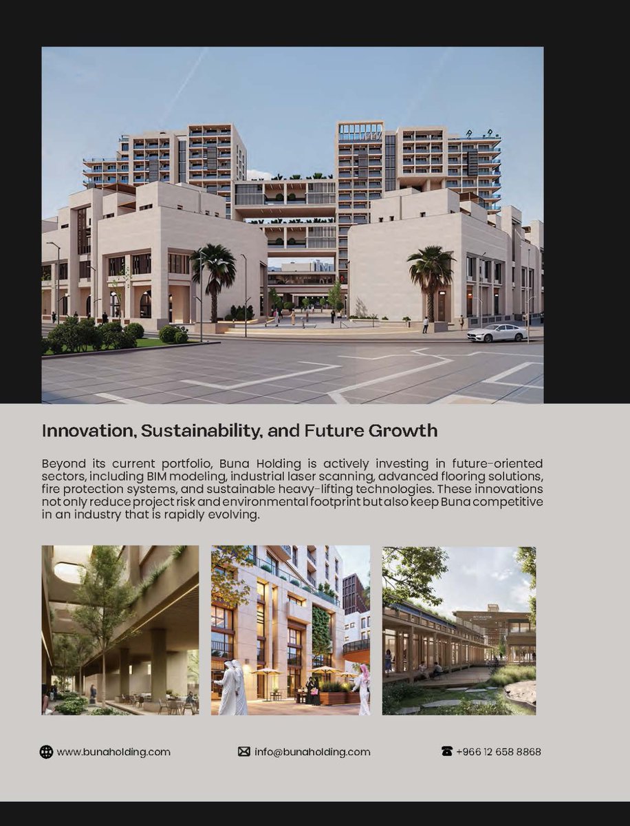 BUNAHolding's tweet photo. We are proud to be featured in The Business Year – New Era, sharing BUNA Holding’s vision for shaping Saudi Arabia’s urban future in alignment with Vision 2030. https://t.co/Qvcz25HRK7