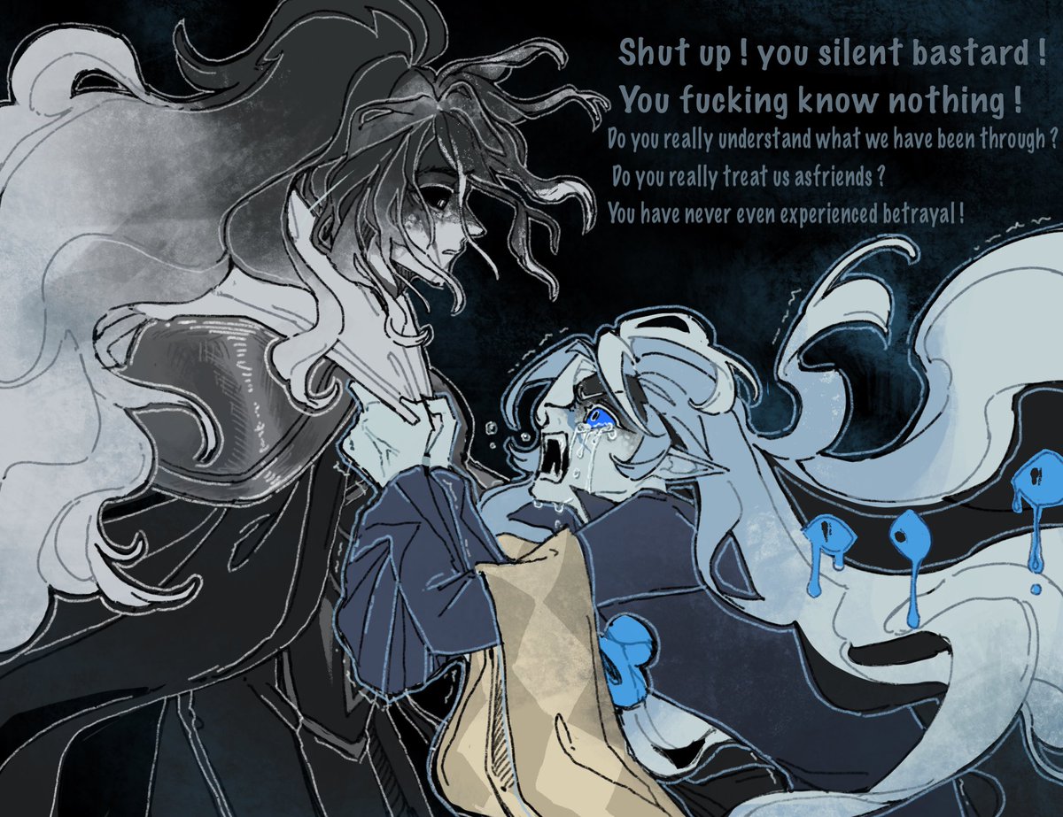 InTheOcean_MI's tweet image. #cookierunkingdomfanart 
#cookierunkingdom 
#silentsaltcookie 

Unsolvable problem🧂🎭🍬🌾🔺