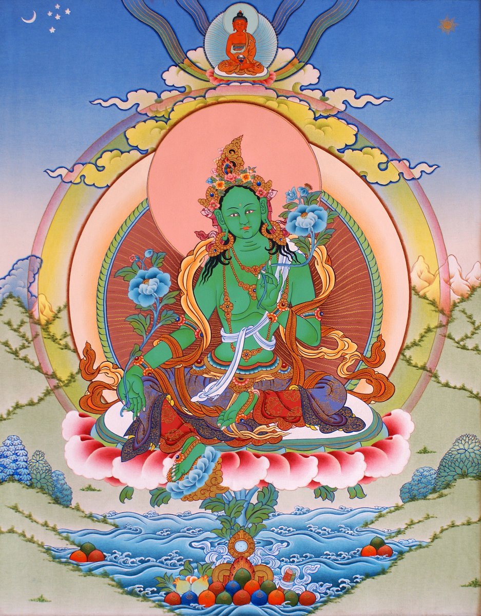 KarmaKamtsang's tweet photo. 7-8 March 2026: Green Tara practice
https://t.co/LfGfbXynKp https://t.co/8Jtx0HgFr0