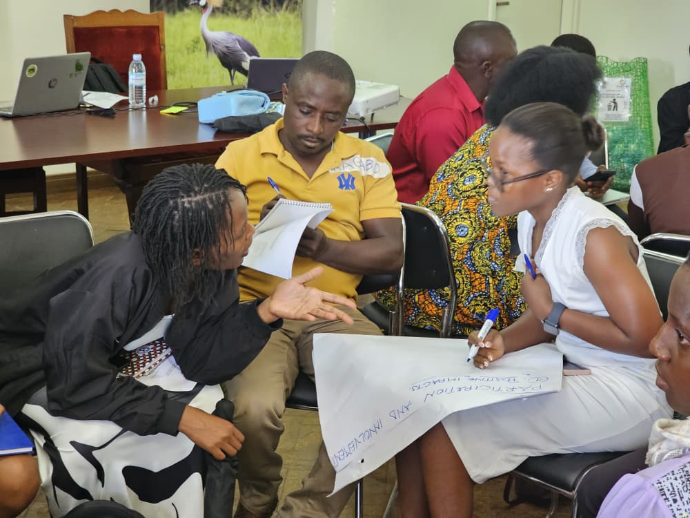 Y4BioClimate's tweet image. Ongoing at Bulange Mengo:
Youth group discussions exploring the role of youth in forest restoration from advocacy and monitoring to on ground action.
#BIOFIN #GenGreen #ROOTS