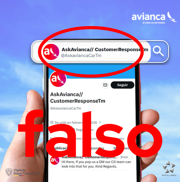 avianca te guía tweet media