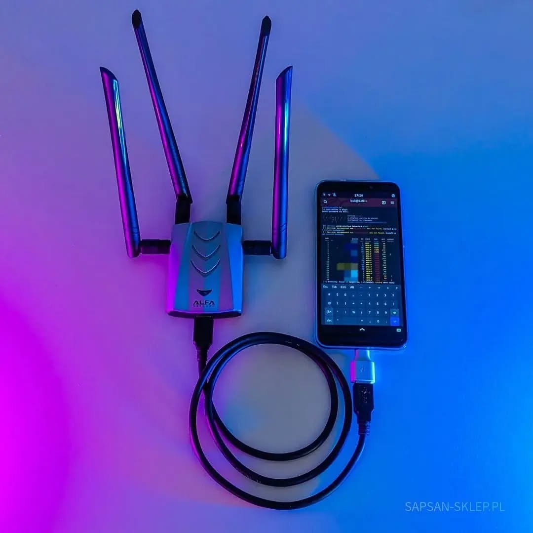 Alfa Network AWUS1900 card on PinePhone Pro