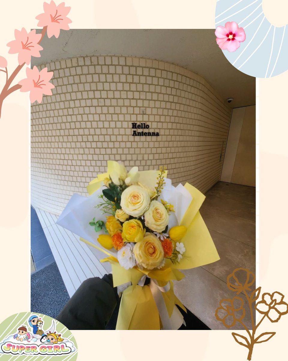 Today is about flowers, warm colors and little hearts wishing to send their prayers.
For Kyuhyun, on your special day may this warmth reach you 💛🌼

Each detail is thoughtfully prepared, reflecting sincerity and care. A timeless expression, delivered with the utmost