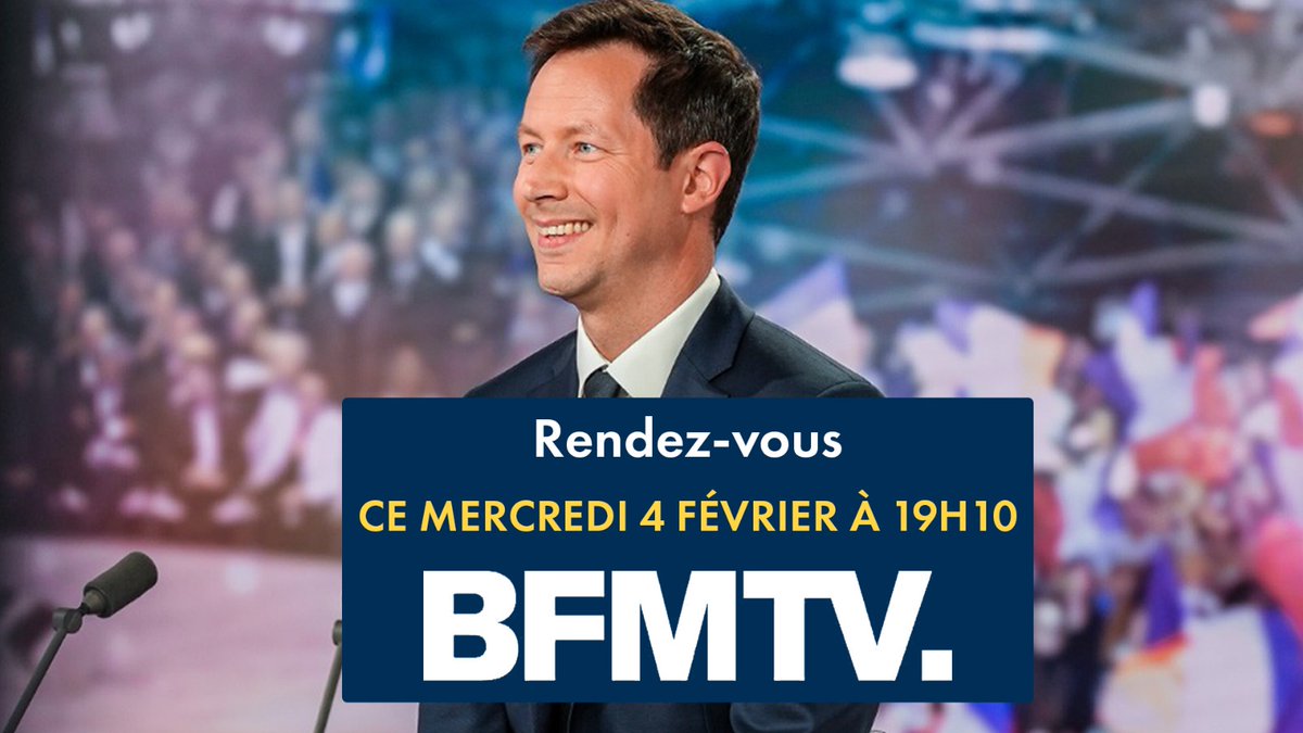 🎙️ Retrouvez-moi tout à l'heure, à 19h10 sur
<a href="/BFMTV/">BFM</a>, invité de <a href="/Marcfauvelle/">Marc Fauvelle</a>.