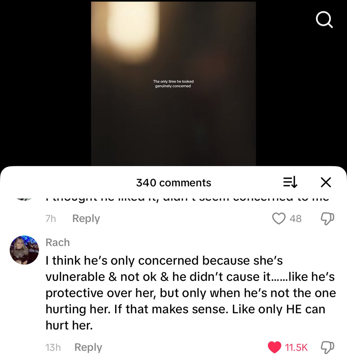 rosemiaa_'s tweet photo. I saw this comment on tiktok and it’s worded so well. Stephen’s only ‘protective’ when Lucy’s vulnerability doesn’t implicate him. The moment he’s the source of the pain, that concern disappears. It’s not care — it’s ownership. Like only he is allowed to hurt her. #tellmelies https://t.co/q7mVV8MZdf