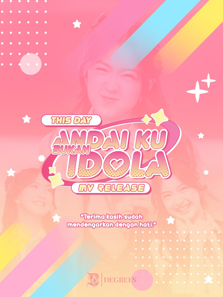 JKT48 27th Single MV — ANDAI 'KU BUKAN IDOLA 

Official Music Video release today at 7.30 PM.

<a href="/Greesel_JKT48/">Greesella Adhalia</a> 
#AndaiKuBukanIdolaJKT48