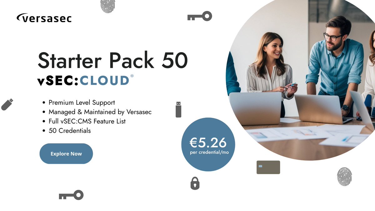 Versasec tweet media