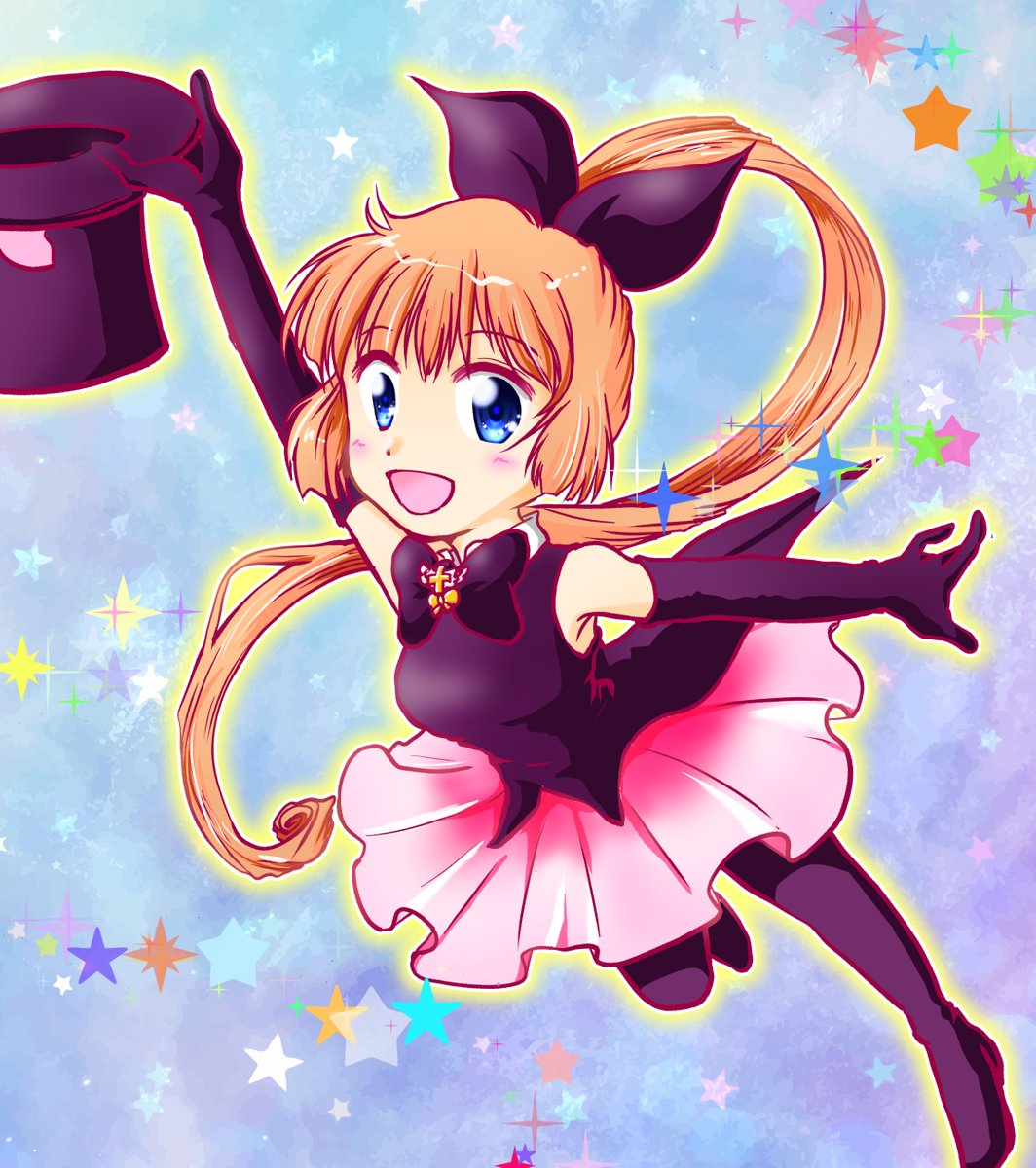 「リク絵1枚目 怪盗セイント・テール リクエストあざっした!!! 後日色紙に描いて」|とりか🌕 4/2スーパーヒロインタイム委託参加のイラスト