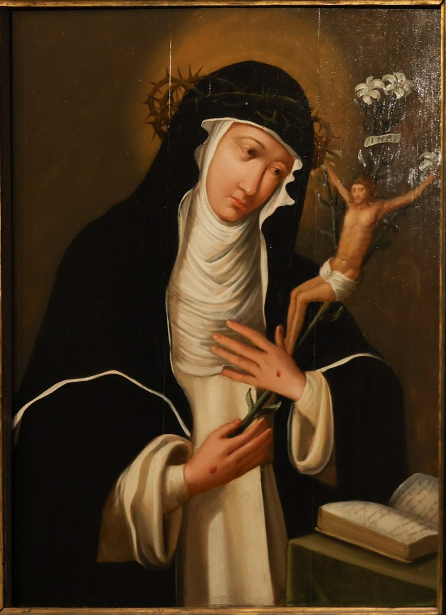 Today, 4 February, the <a href="/Dominican_Order/">Ordo Praedicatorum</a> celebrates the feast of one of our most famous mystics: 
St Catherine de’ Ricci was born in 1522 of a noble family. To the distress of her mother she burned from an early age with great love for Christ crucified. At the age of twelve she