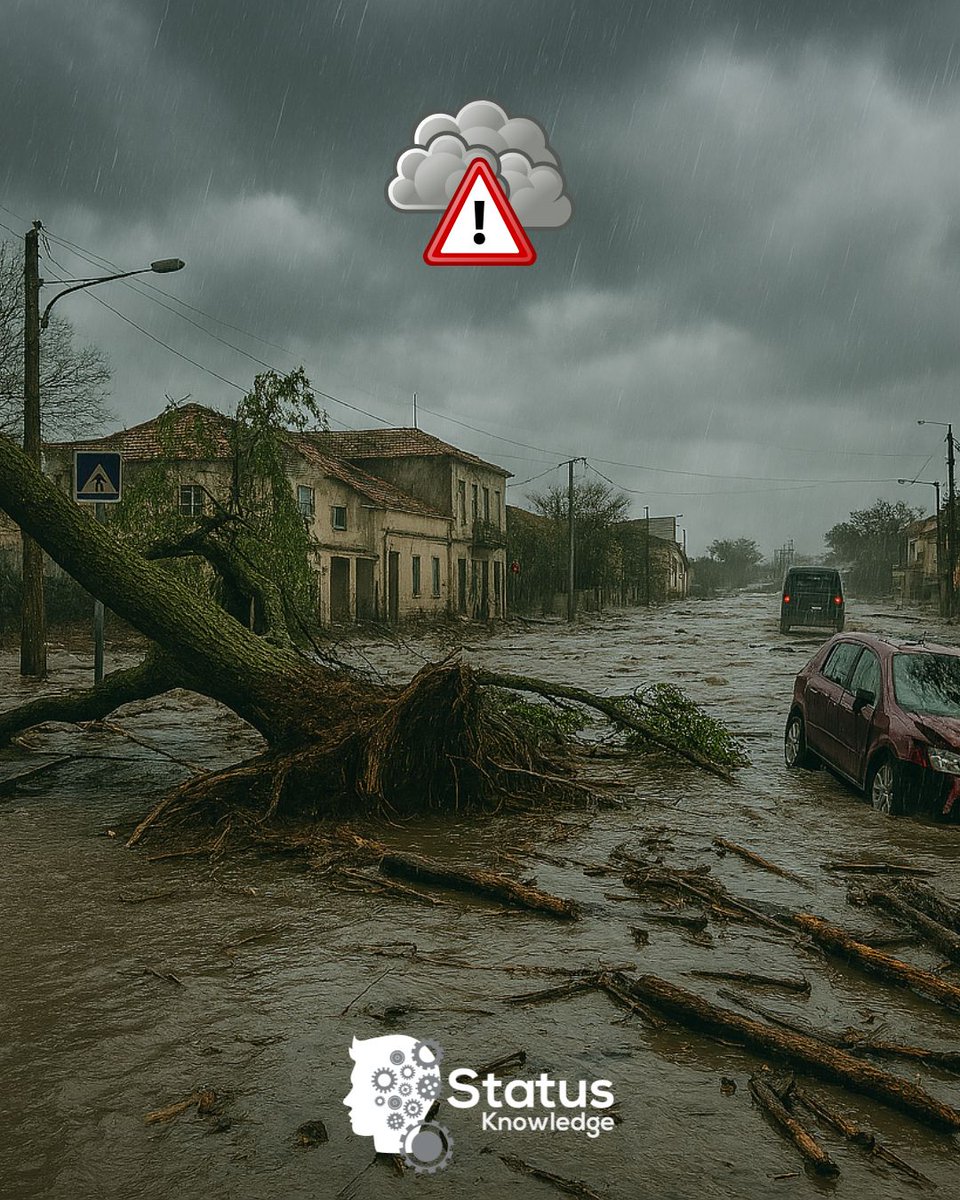 statusknowledge's tweet photo. A todos os afetados nos 69 municípios em calamidade, especialmente Leiria, Coimbra e Santarém, nossa admiração e solidariedade por enfrentarem a devastação causada por ventos e cheias recordes. #tempestade #kristin #calamidade #portugal #solidariedade https://t.co/RmJUOtCqxN