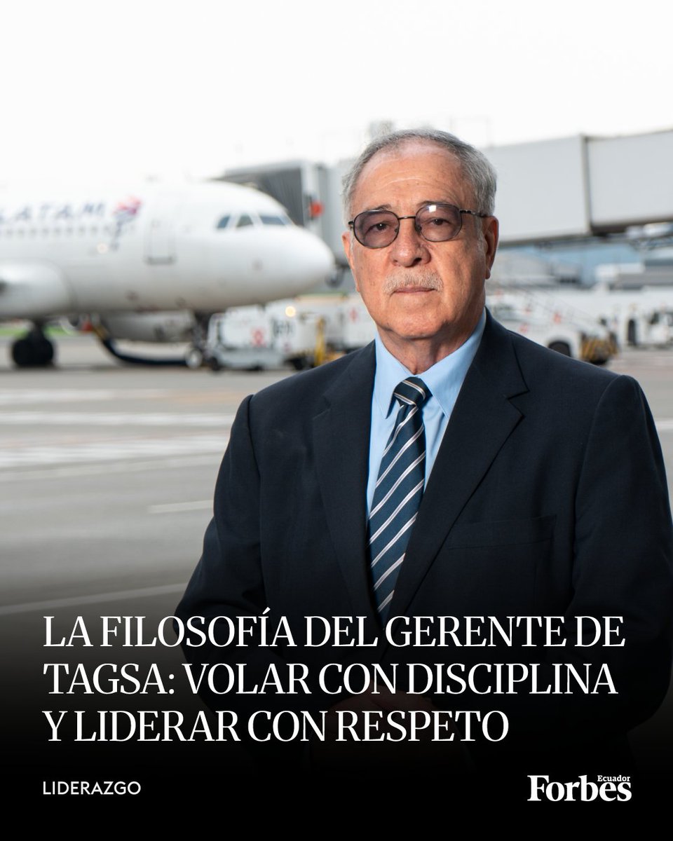 forbesecuador's tweet photo. #Liderazgo | Desde los cielos de Quito hasta la gerencia de @Aeropuerto_GYE, la historia de Ángel Córdova muestra cómo la disciplina de un general de la FAE, el ejemplo de su madre y décadas de vuelo se transforman en liderazgo humano al frente del aeropuerto de Guayaquil.

Conoce su historia aquí: https://t.co/bVStCzhkGl

#ForbesEcuador #FAE #AviaciónEcuatoriana #AeropuertoGuayaquil #HistoriaDeVida #Disciplina