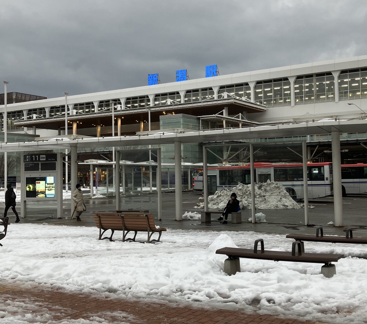 gnuwi's tweet image. 久しぶりの新潟出張終わり✨
ゆっくり飲んで新幹線で帰ろう
新年会もこれで終わりかな💦