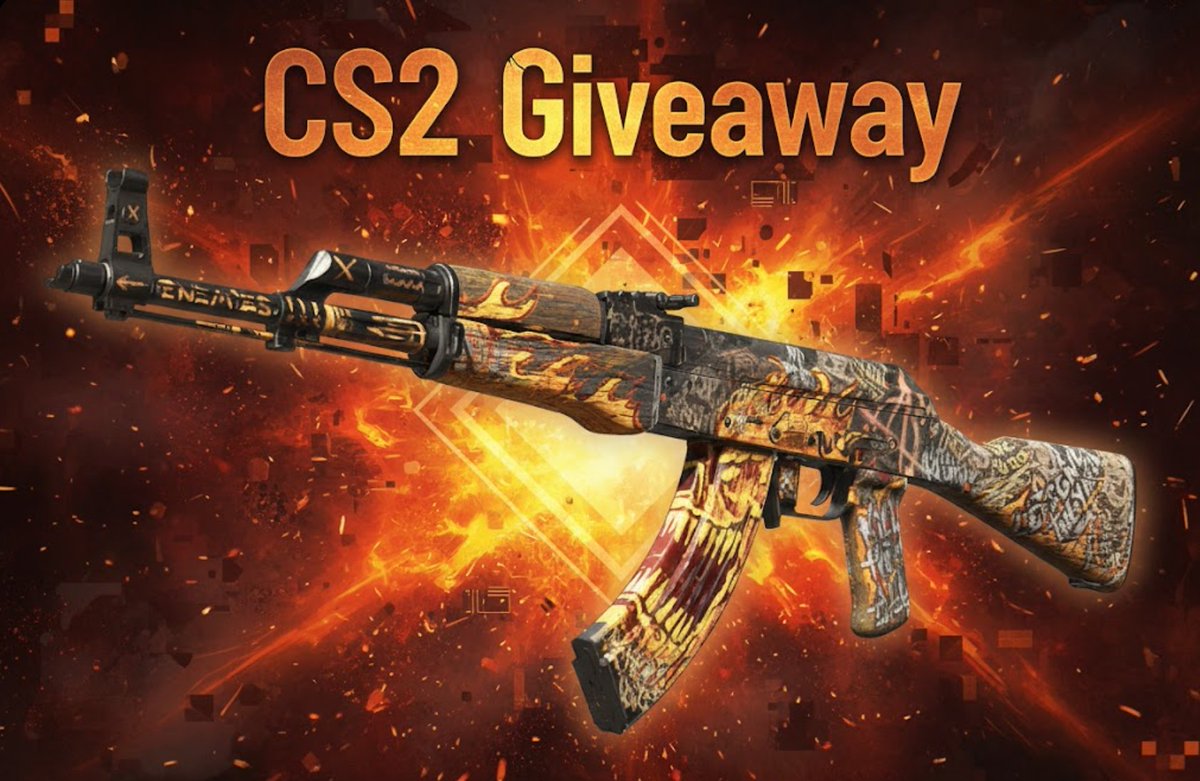 The IEM Krakow Quarter Finals are almost here! 🇵🇱

FURIA vs Aurora kicks off in less than 48 hours. Can the Brazilians stop the Aurora hype train? 🇧🇷🚂

To celebrate, we are  giving away this AK-47 | Searing Rage! 🔥

Requirements: 
✅ Follow, Like &amp; RT 
✅ Tag 2 friends 
✅