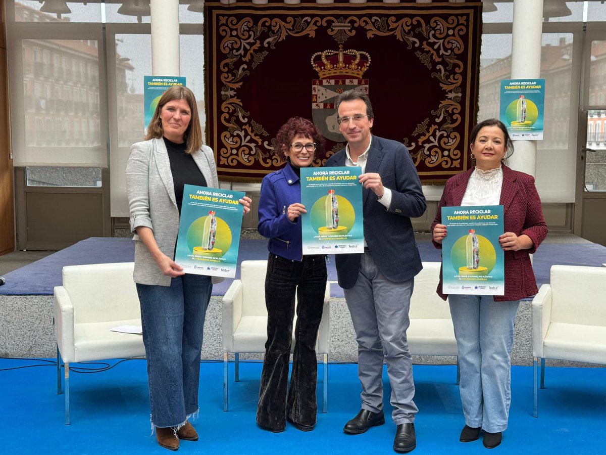 ♻️ La Casa Consistorial de #Leganés ha sido testigo de la entrega por parte de <a href="/ecoembes/">Ecoembes</a>, en colaboración con <a href="/Leganes_MAmb/">Medio Ambiente y Sostenibilidad de Leganés</a>, de un cheque de 5.000 € a la <a href="/AESPW/">Asociación Española Síndrome Prader Willi</a> tras culminar la campaña “Ahora reciclar también es ayudar” 

1️⃣0️⃣0️⃣0️⃣0️⃣ kilos de residuos han sido reciclados