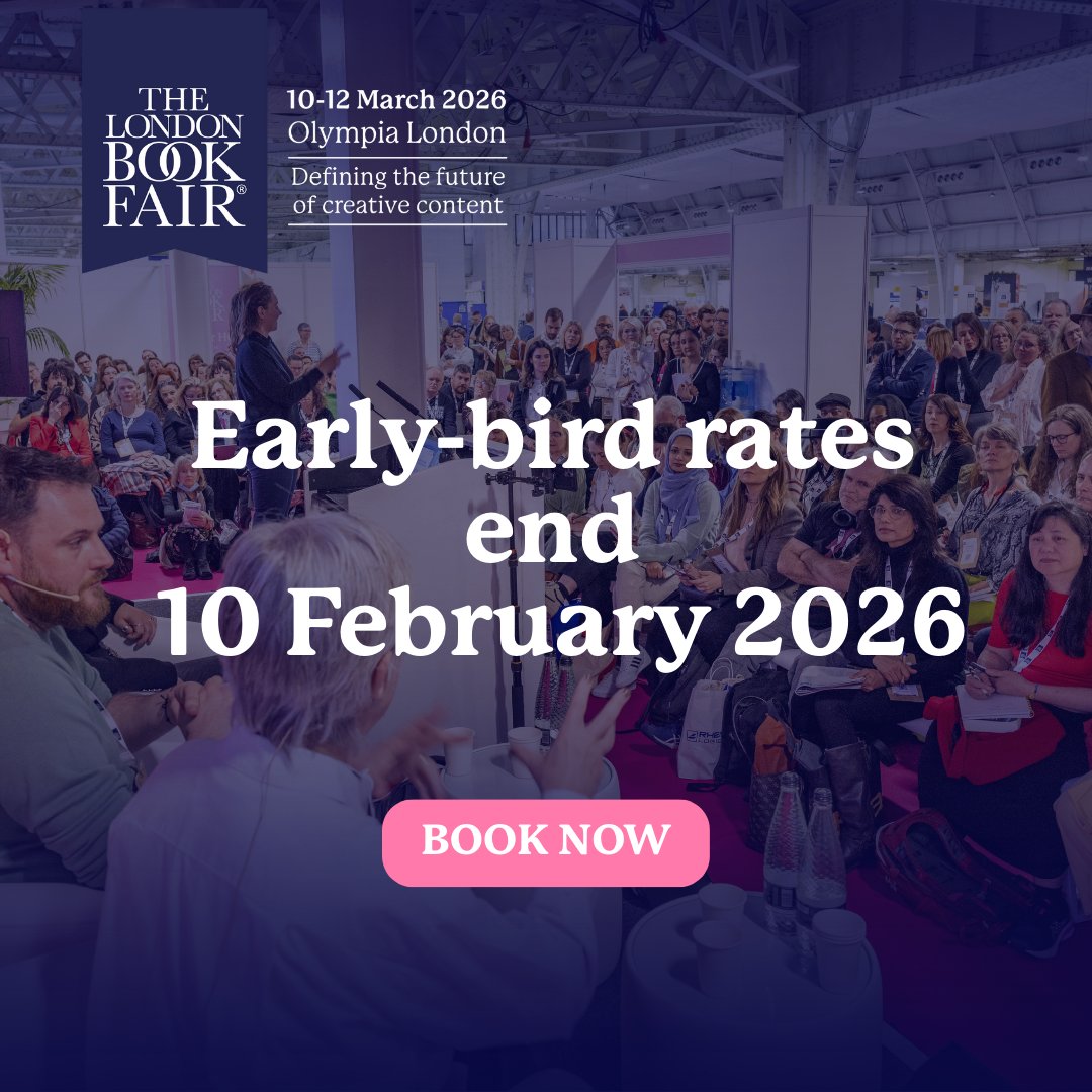 LondonBookFair's tweet photo. 6 days left to save on your place at The London Book Fair ⏳

If #LBF is part of your 2026 plans, now’s the moment to lock it in!

#LondonBookFair #Storieswithoutlimits https://t.co/qb3Ibficrt