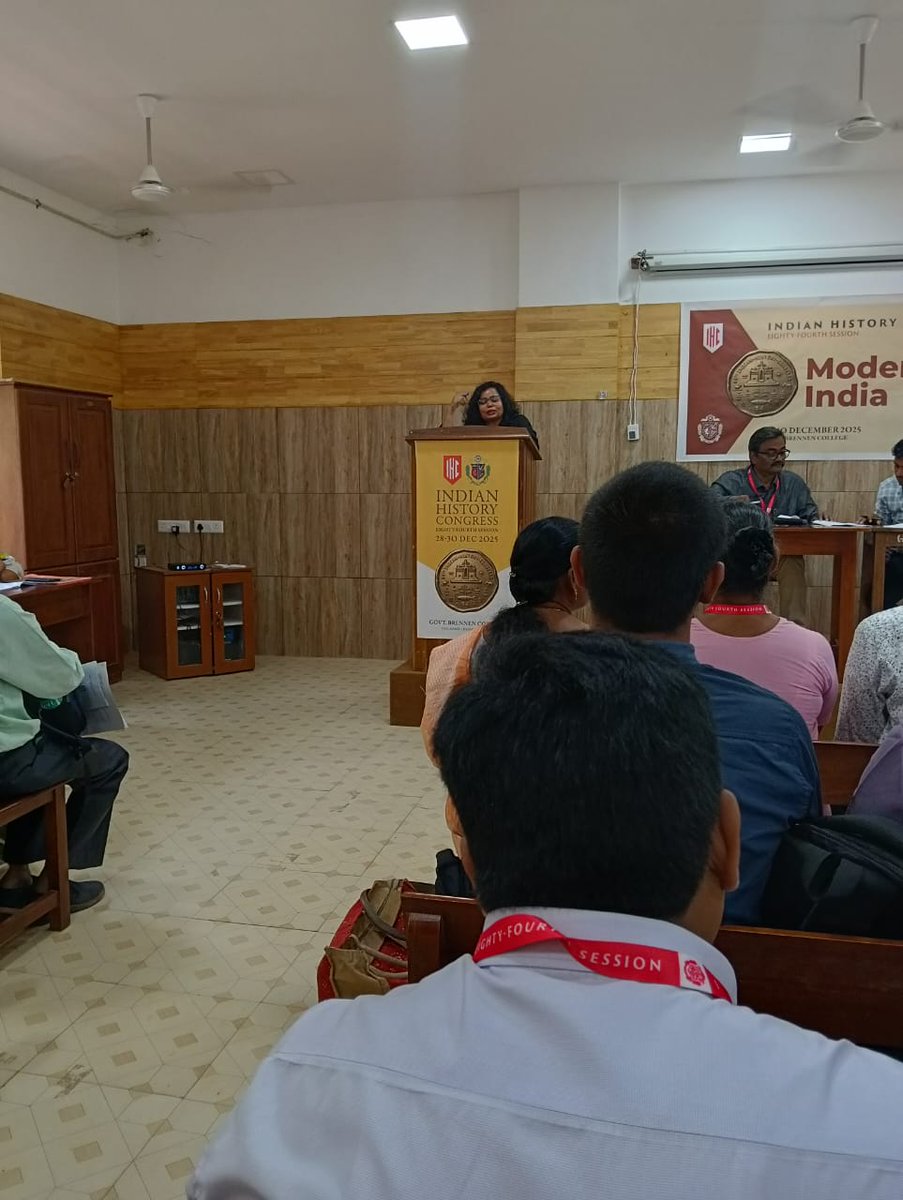 IMSE_MU's tweet image. Dr. Chandra Lekha Singh, Assistant Professor, IMSE, MU, presented her paper “Politics of Free and Compulsory Education for Untouchables in Early 20th-Century India” at the 84th Indian History Congress (Dec 28–30, Kannur, Kerala.

#IMSE #MahindraUniversity #IndianHistoryCongress