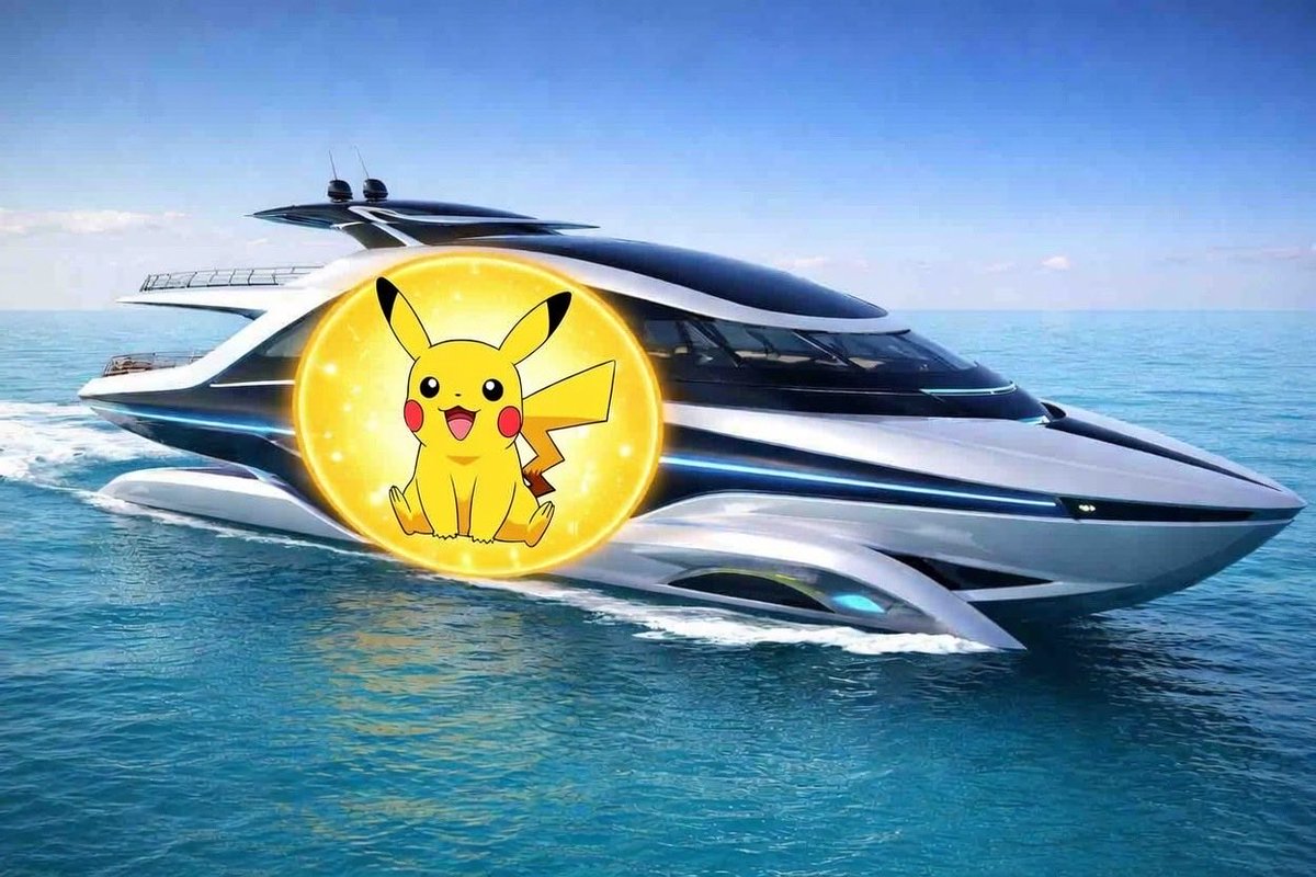 inu_pikachu's tweet photo. If you dream of owning a yacht 🛥️✨, it’s time to get on board 🚀 — Pikachu Inu ⚡is your ticket 🎟️ to the next level 📈💎 https://t.co/ijwhmxDiWd