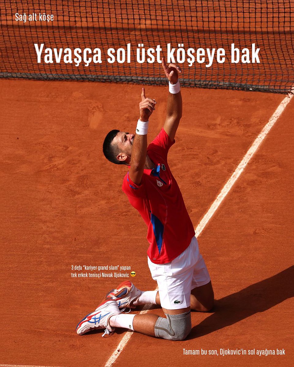 WeAreTennisTR's tweet image. Çok büyük. 👑

#Djokovic