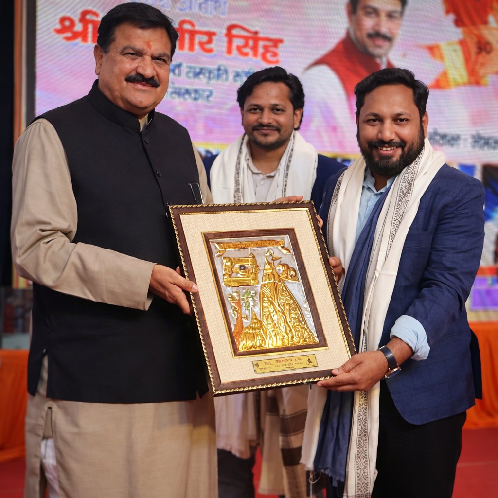 bajrangii_jee's tweet photo. पिण्डरा महोत्सव में उपस्थिति😍🙏 https://t.co/B5fbkdI1cp