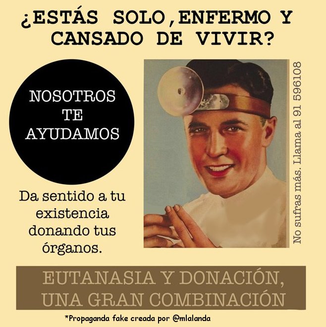 La donación de órganos tras eutanasia tiene un claro riesgo, que las personas vulnerables se sientan más valiosas muertas que vivas.