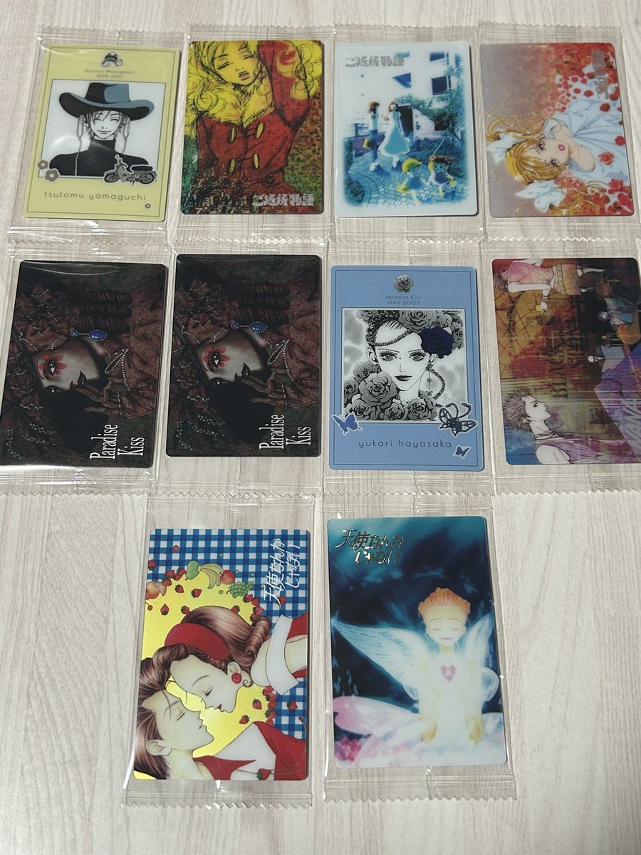 kym_cfy's tweet photo. @ichigo_beginner 検索から失礼します。
ご近所物語のビジュアルカード所持しております。
ハチとの交換可能でしょうか？
ご検討よろしくお願いします。 https://t.co/6yHFOlt5ez