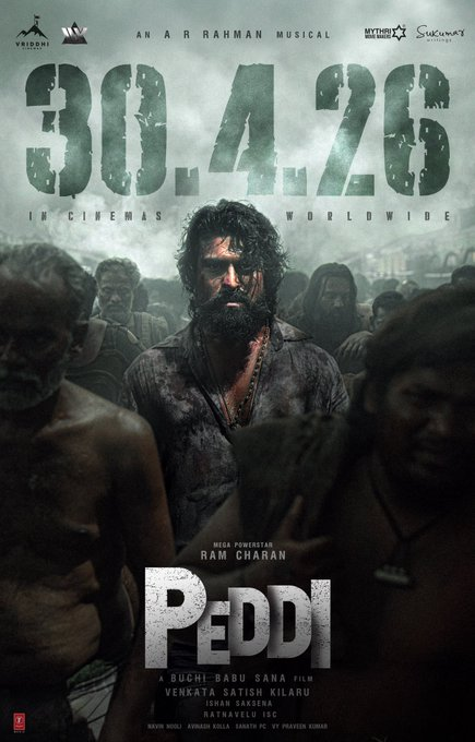 #Peddi - APRIL 30TH, 2026 !! ❤️🔥