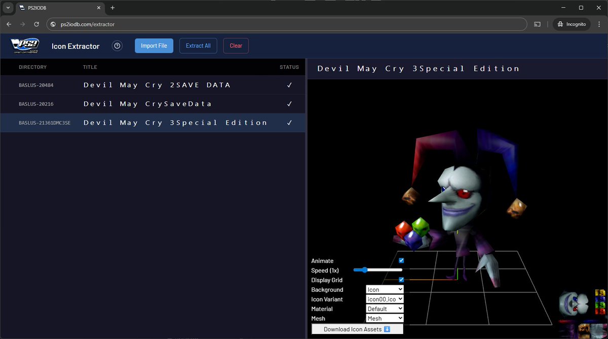 Issung | PS2IODB tweet media