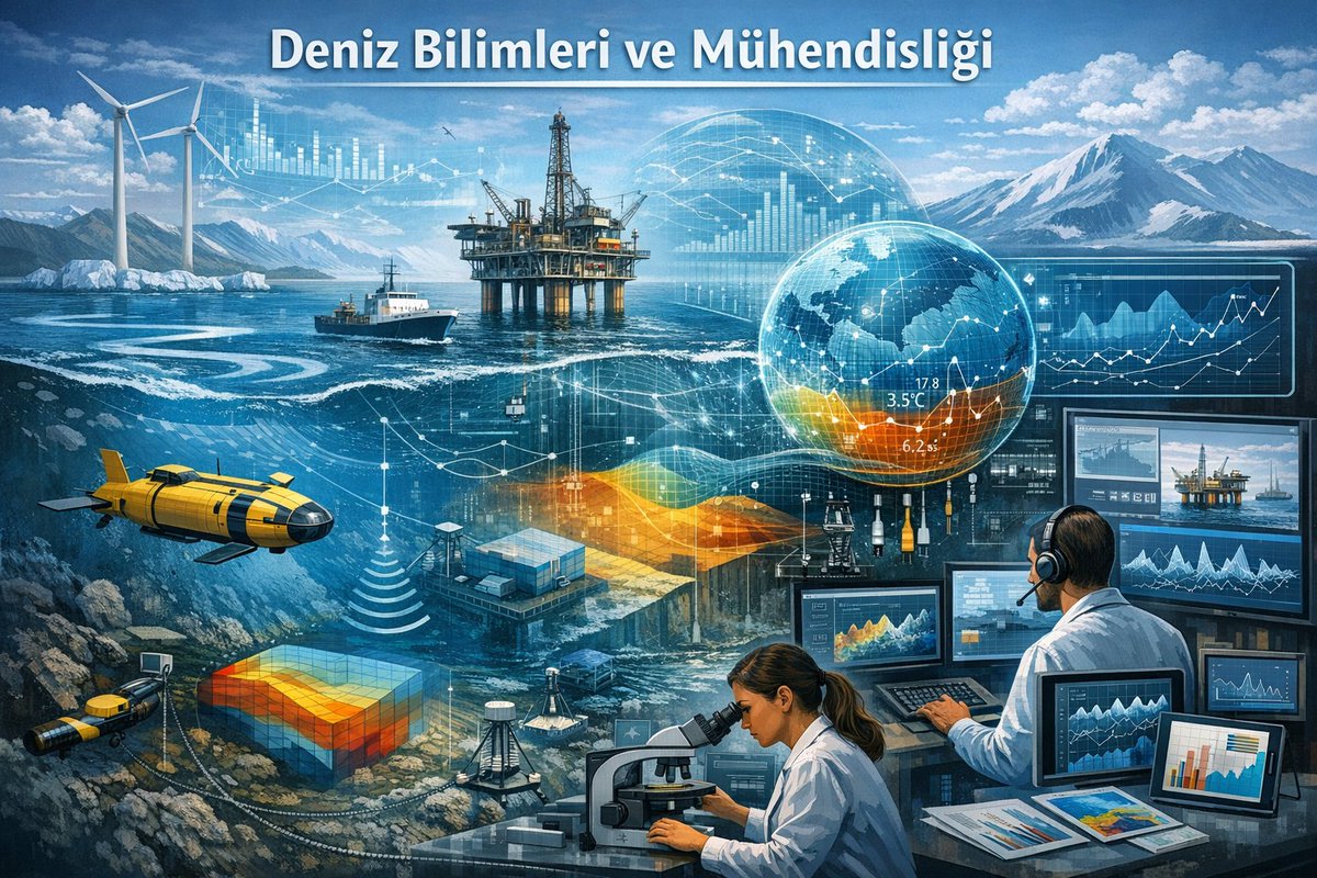 Deniz Bilimleri ve Mühendisliği denizleri, yalnızca gözlenen değil; sürekli izlenen, modellenen ve mühendislik kararlarına entegre edilen dinamik bir sistem olarak ele alan bu yaklaşım, bütüncül ve veri odaklı bir yönetim perspektifi sunar
<a href="/gazioglu_cem/">Cem Gazioğlu</a>