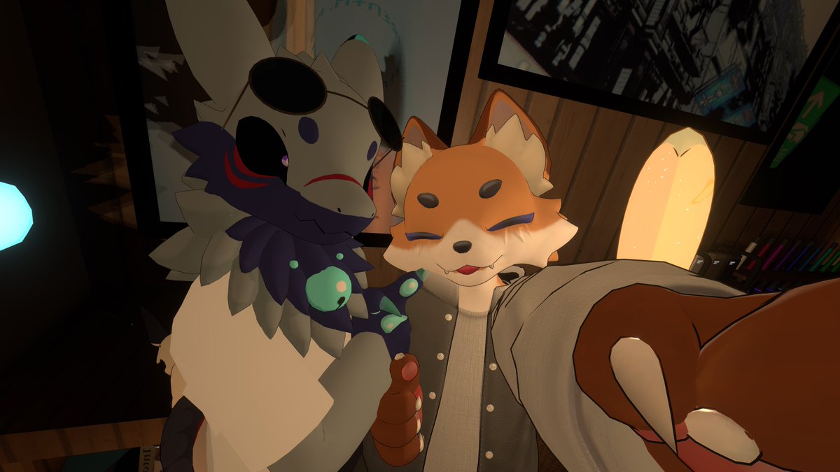 Abel_0519's tweet photo. 時にVRCは心を癒す。
ほんと、辛い時の支えになってくれる。
#VRChatフレンド募集 #VRChat #VRChatJP #VRC民 #VRChatFriend #VRChatAddMe #VRChatAvatar #VRC #VRChatCommunity #PCVR #PCVRUser https://t.co/77S87S8pUf