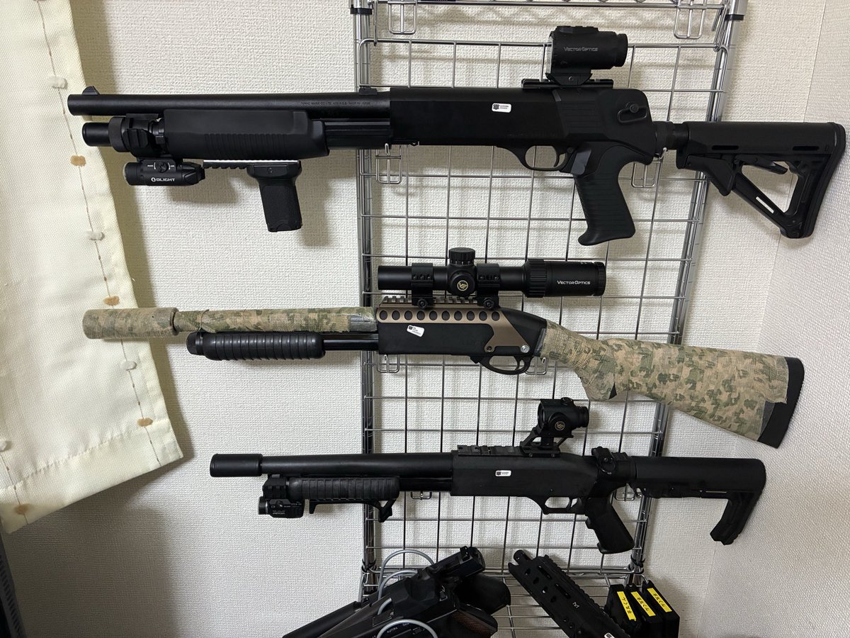 やっぱりショットガンが好き 上から 散弾 スナイパー 汎用 #m3 #ca870