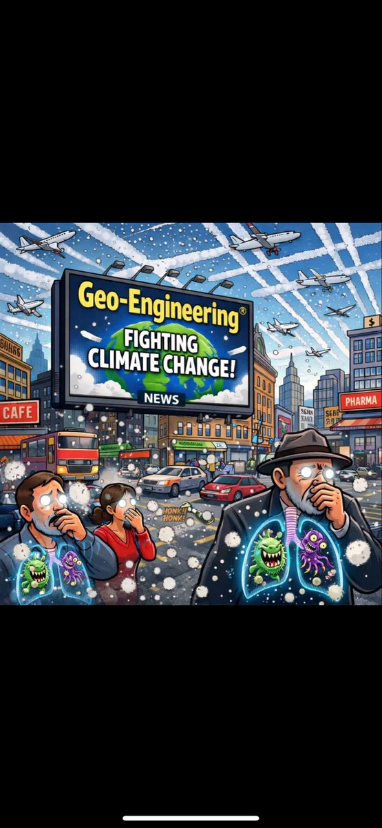 speedy_1916's tweet image. #ClimateScam you are being poisoned.