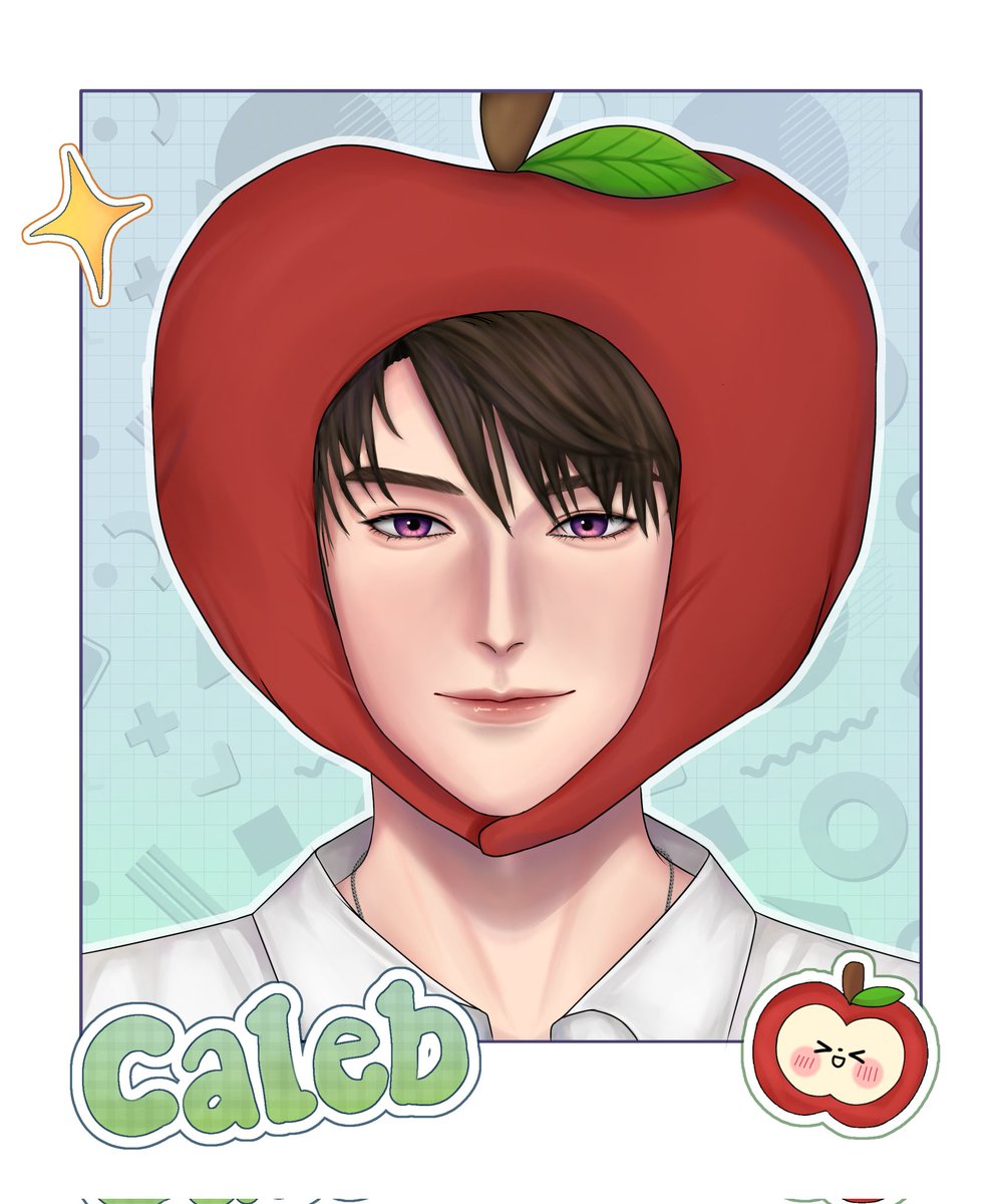 Freshly picked from the photobooth 🧺🍎

#Caleb #マヒル #LoveandDeepspace